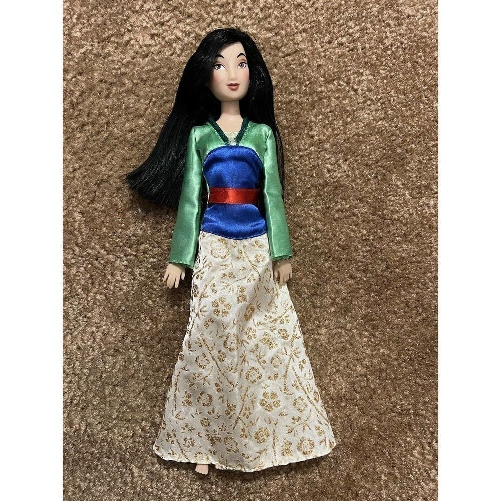 Disney Mulan Classic Doll – 11 ½ Inches• No Shoes • Flaw In Dress